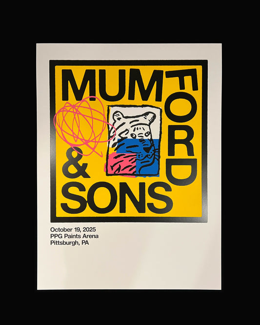 MUMFORD & SONS - SIGNED AP - EDITION OF 40